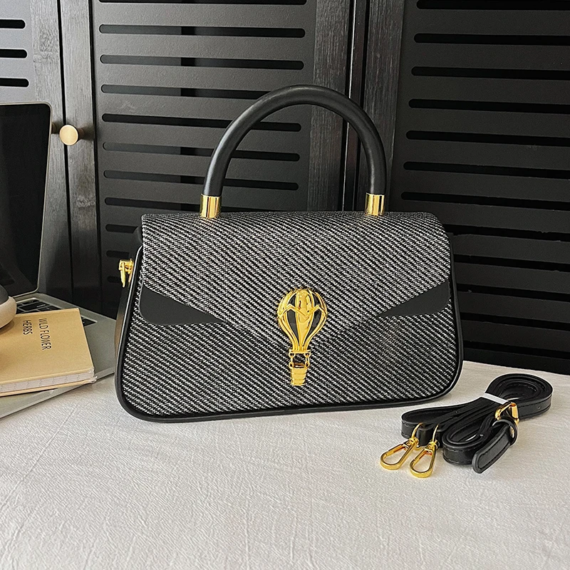 

Stylish Unique Vintage Crossbody Handbag Women Elegant With Paris Designer Letter Logo And Casual Tote Option