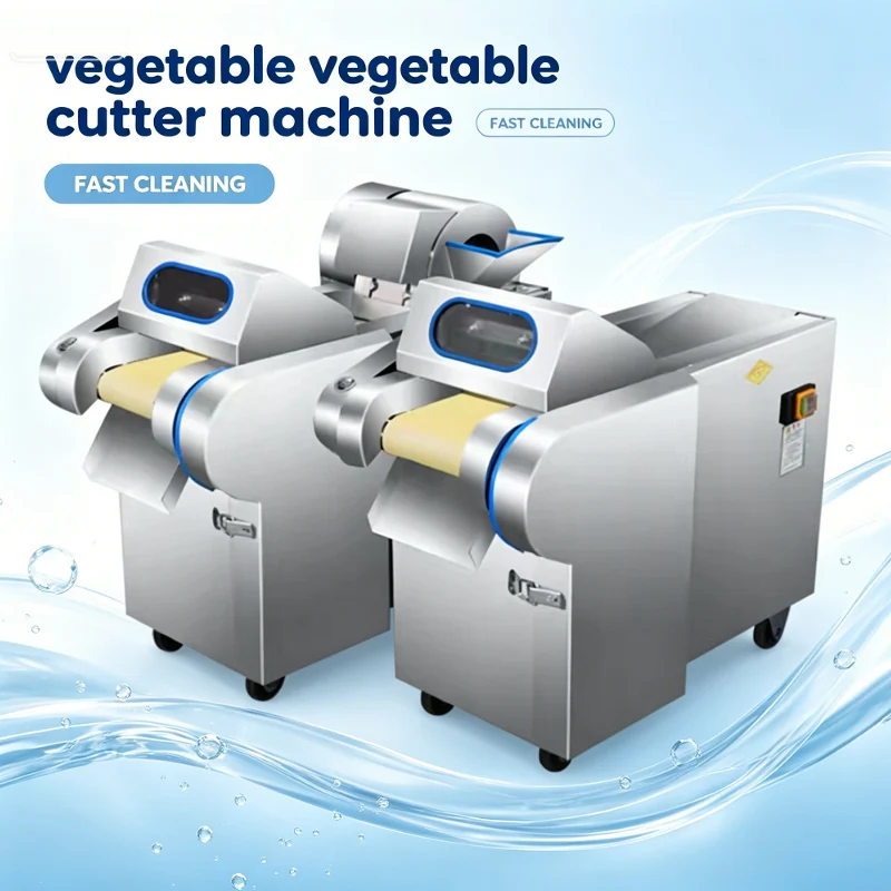 Commercial electric vegetable cutter machine automatic rotato radish cabbage onion diced shredder slicer for sale