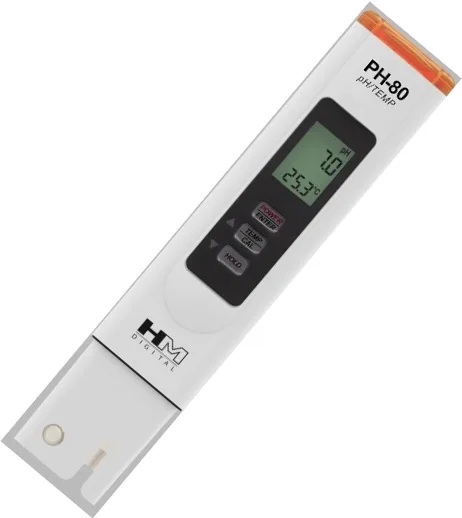 medidor de temperatura impermeavel do ph de digitas ph80 hydro com funcao automatica da calibracao verificador do ph da qualidade da agua 01