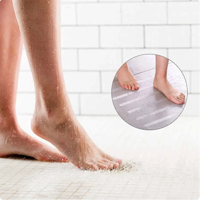 Anti Slip Strip Transparent Night Light Shower Sticker Self-adhesive And Detachable Sticker For Staircase Floor Anti Slip Tape