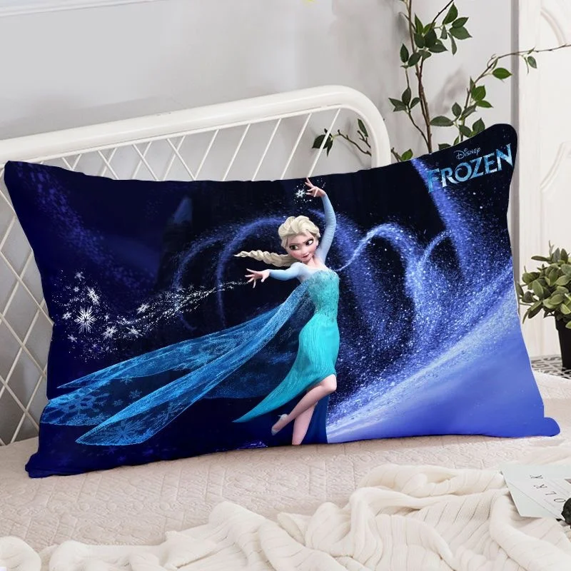 Disney Princess Frozen Cushion Cover Children Girl Couple Pillow Cover Decorative Pillow Case 40x65cm Dropshipping