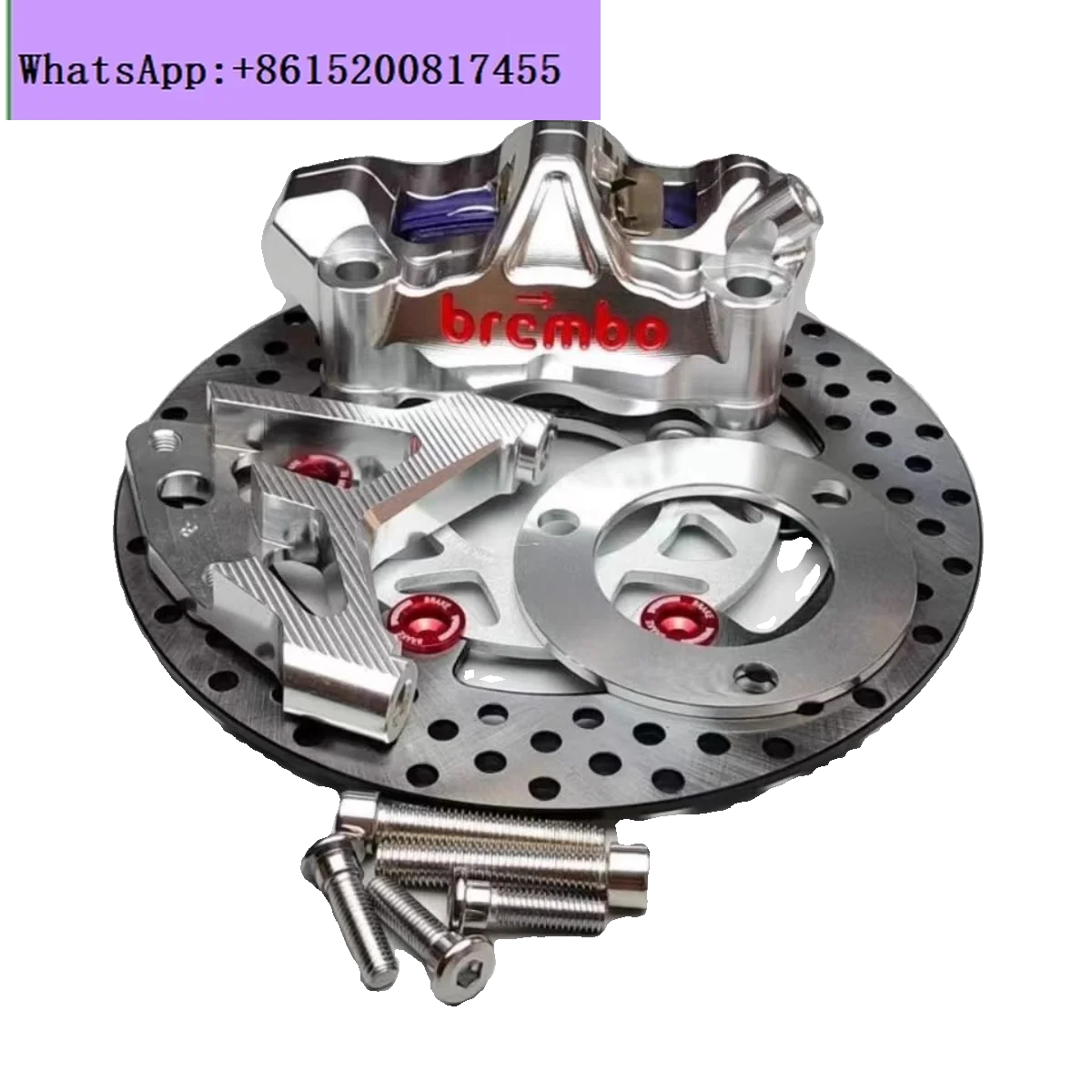 Large radiation calipers are suitable for electric motorcycle electric vehicles to modify the front brakes