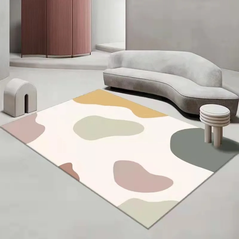 200x300cm Faux Lamb Fur Rug Shaggy Fluffy Area Carpet for Living Room,Bedroom, Absorbent & Soft Floor Mat, Modern Home Decor