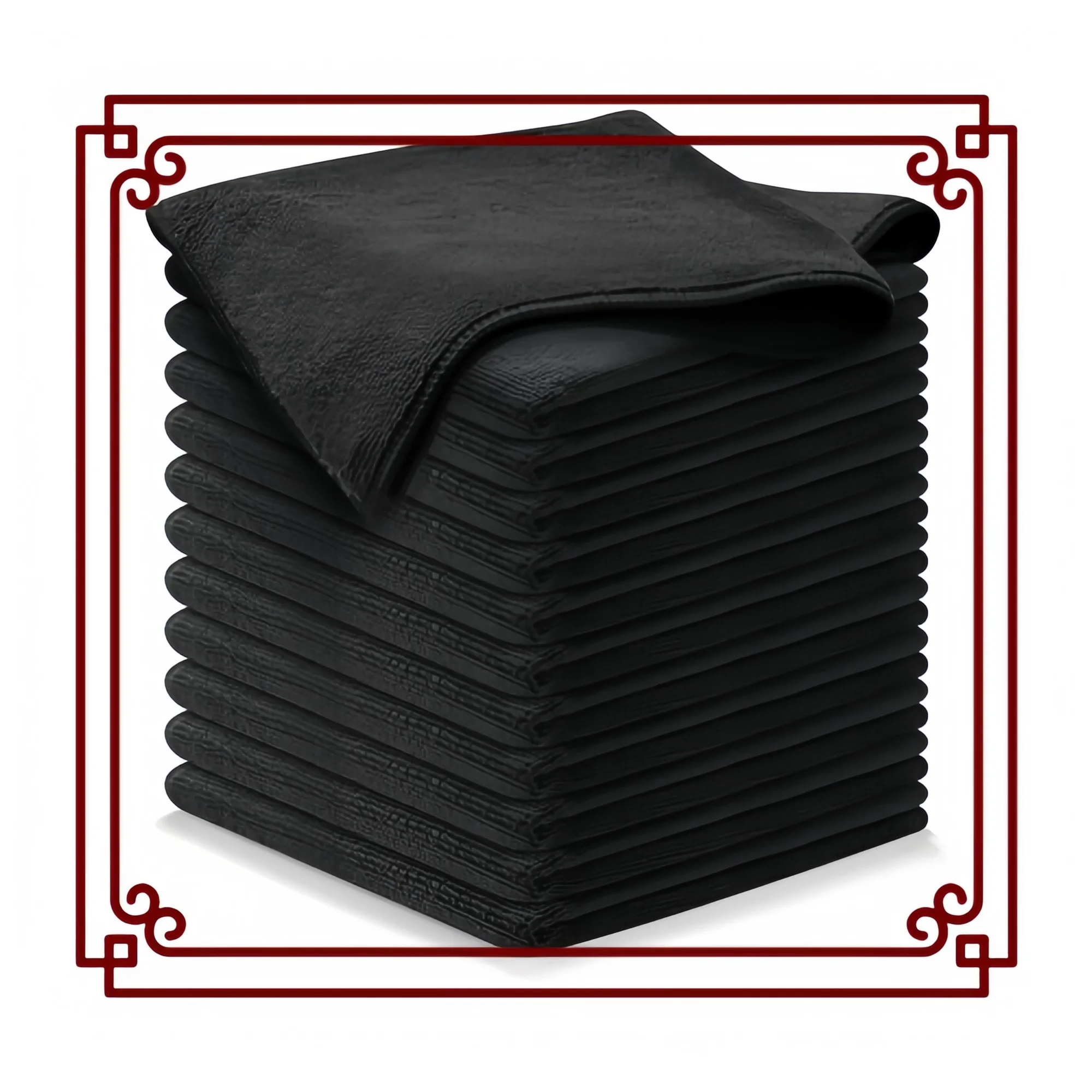 

Набор из 12 салфеток из микрофибры 12,5x12,5 дюйма — 1200 стирок, супервпитывающих для двигателя ходовой части автомобиля