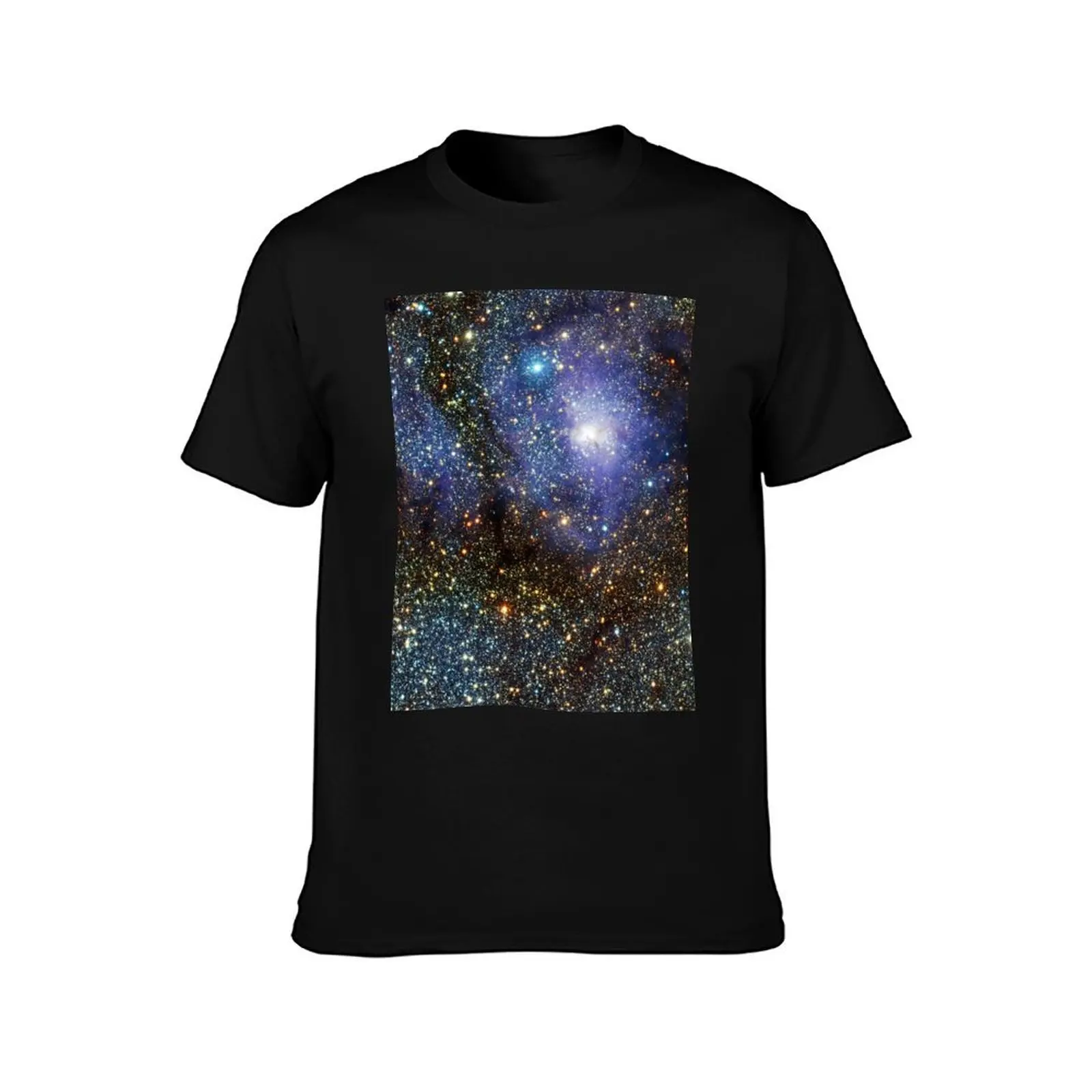 Lagoon Nebula Messier 8 M8 NGC 6523 T-Shirt blue archive boys whites customizeds T-shirt men