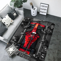 Foot Carpets House Entrance Doormat F1 Formula One Track Hallway Carpet Living Room Rugs Bath Rug Floor Mats Non-slip Home Decor