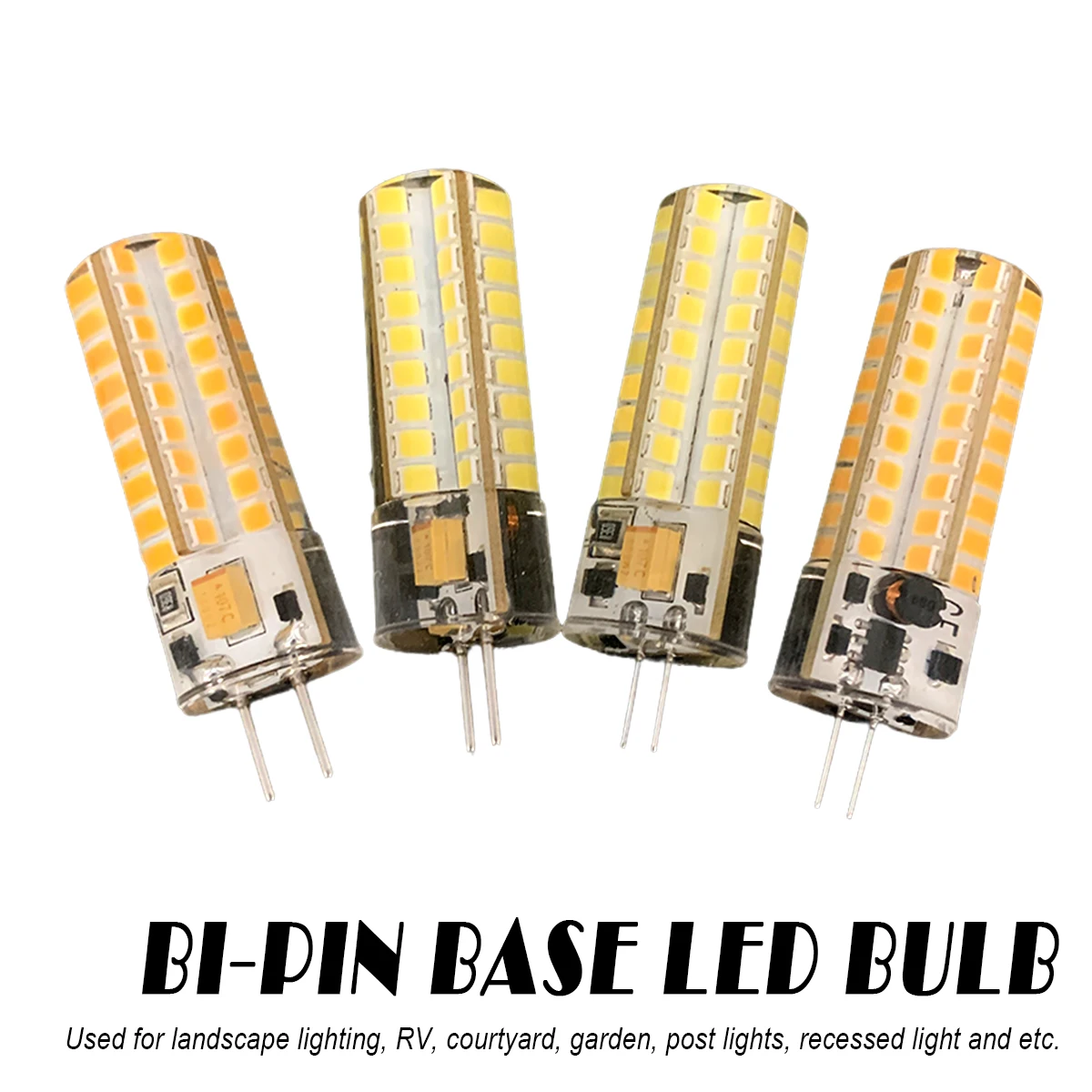 Lampade LED GY6.35 G4 dimmerabili AC / C 12V 7W 2835 SMD Lampadina a mais Droplight Lampadario 2835SMD G6.35 Lampada Bombillas a LED