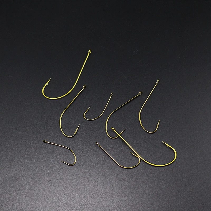 30pcs/pack 2# 6# 10# 12# stinger deer hair fly tying hook for smaller pike&bass pattern large salt water shrimp fly fishing hook