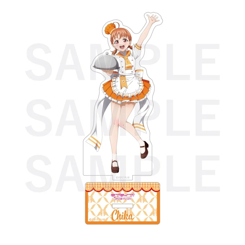 LoveLive! Sunshine!! Aqours Acrylic Stand Figure Stand Plate Cosplay Prop Decor Cartoons Present Friend Keychain