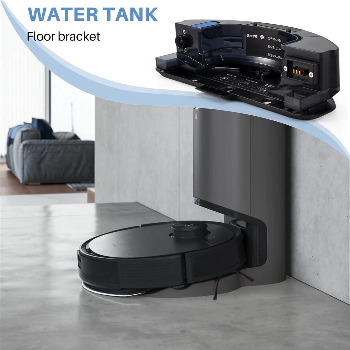 Aspirapolvere serbatoio dell'acqua panno Mop per Ecovacs Deebot OZMO T8/T8 +/T9/T8MAX/T8 AIVI OZMO PRO parti dell'aspirapolvere