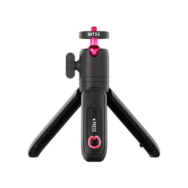 A13E-MT55 Snapgo Mini Trépied Perche à Selfie 4 Modes Pro pour Appareil Photo, Prises de vue en extérieur, Vlog, Sangle Mantis, Trépied Perche à Selfie