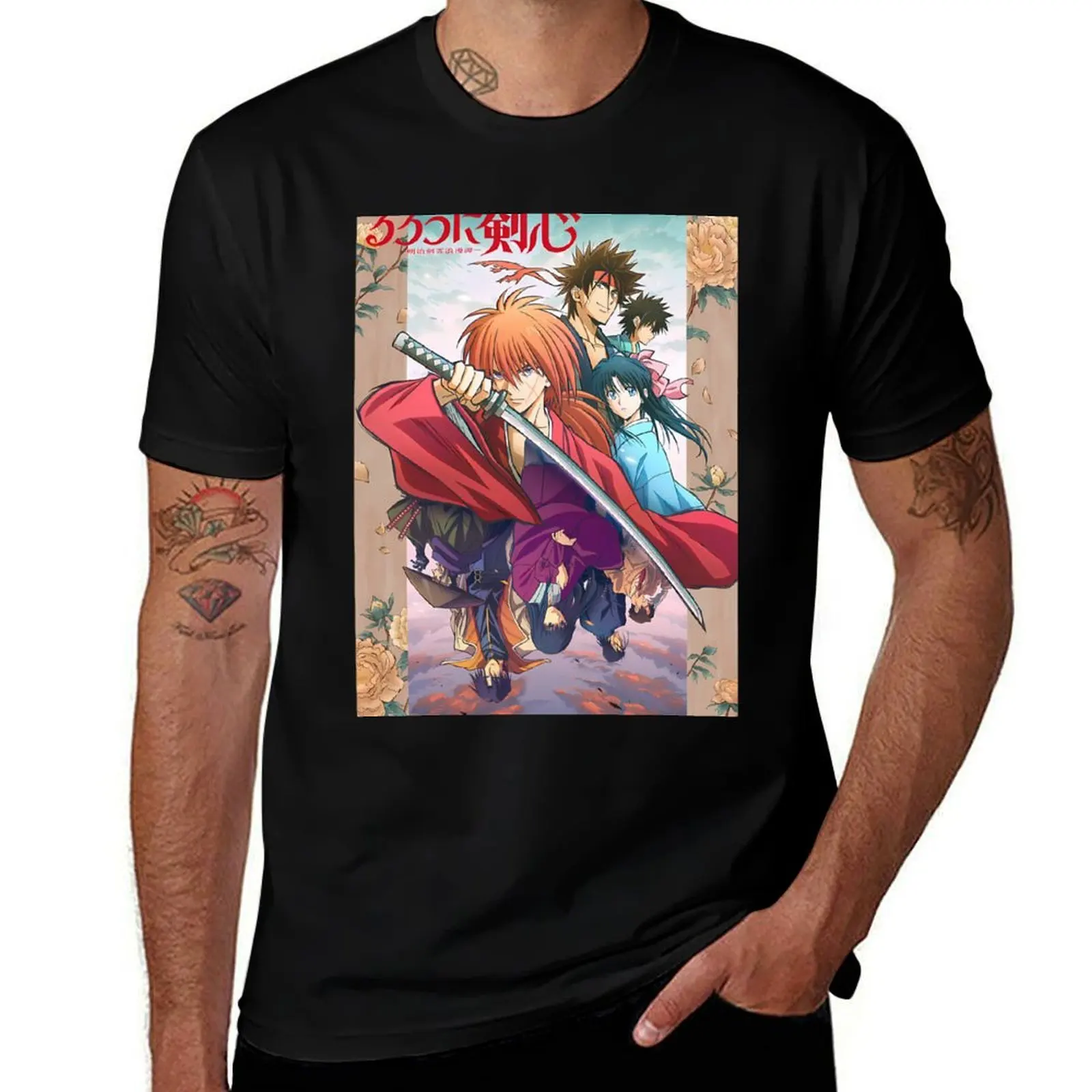 

Rurouni Kenshin Remake T-Shirt Basic Regular Fit Casual T-Shirt