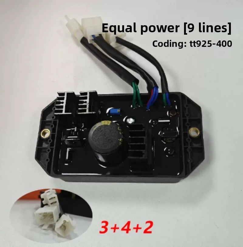 TT925-400 400kVA Three-Phase Automatic Voltage Regulator, 9-Wire AVR for Generator Set