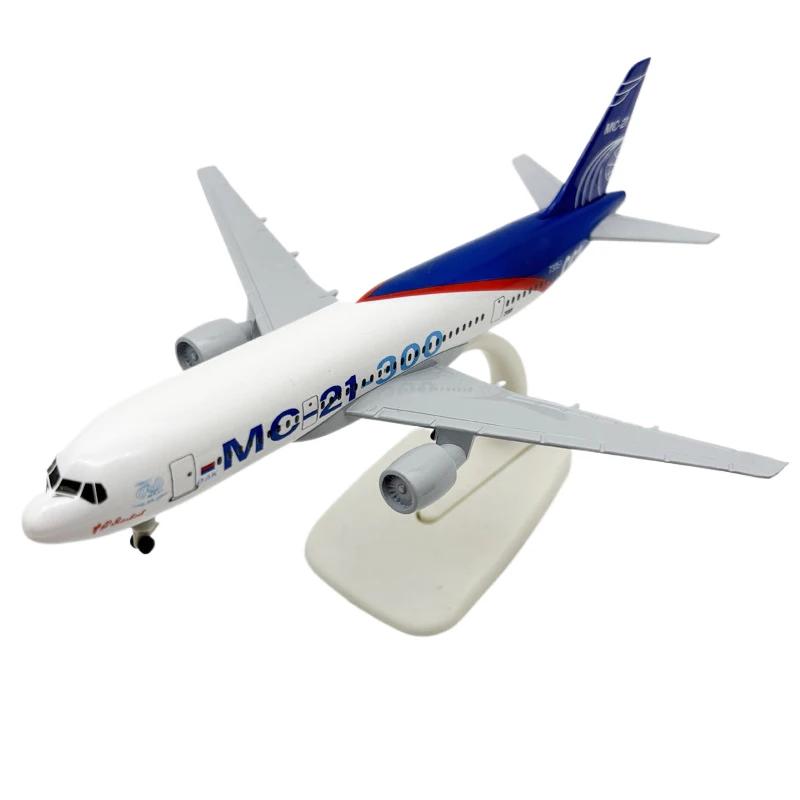 16/20 سنتيمتر الروسية MC-21 نموذج طائرة معدنية لعبة الطائرات سبيكة معدنية دييكاست طائرة لجمع الديكور الاطفال هدية #6