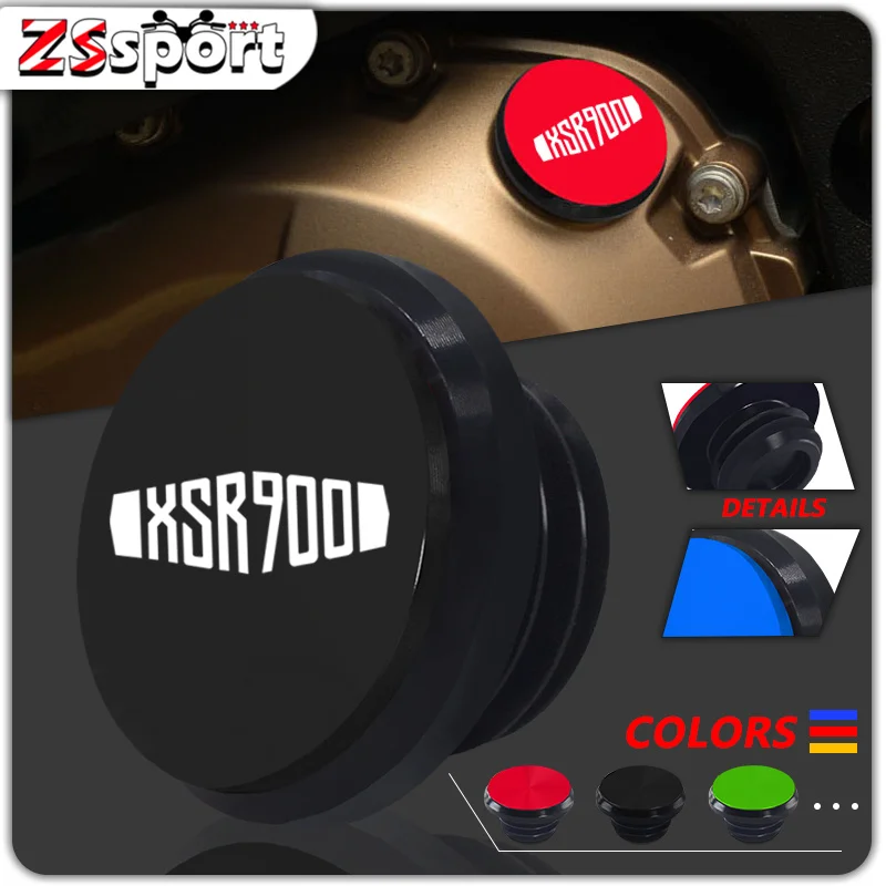 

New For XSR900 XSR 900 2016 2017 2018 2019 Motorcycle CNC Engine Oil Tank Cap Fuel Filler Cover Protection Accessories xsr900