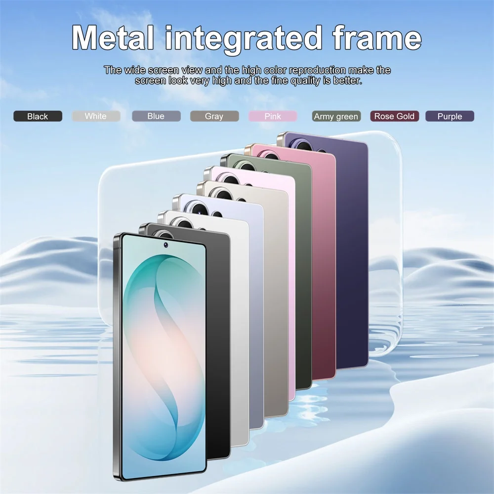 K-Touch C26 Ultra Mobile Phones Android 15 Smartphone Cell phone 7.3 Inch 16+48MP Camera 22GB+2TB 7800mAh Wifi GPS Face Unlocked 5G Dual SIM Long Battery Cellphones For Men Women