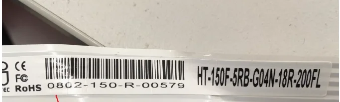 

HT-150F-5RB-G04N-18R-200FL 150F-5RB-004 Touchscreen Glass
