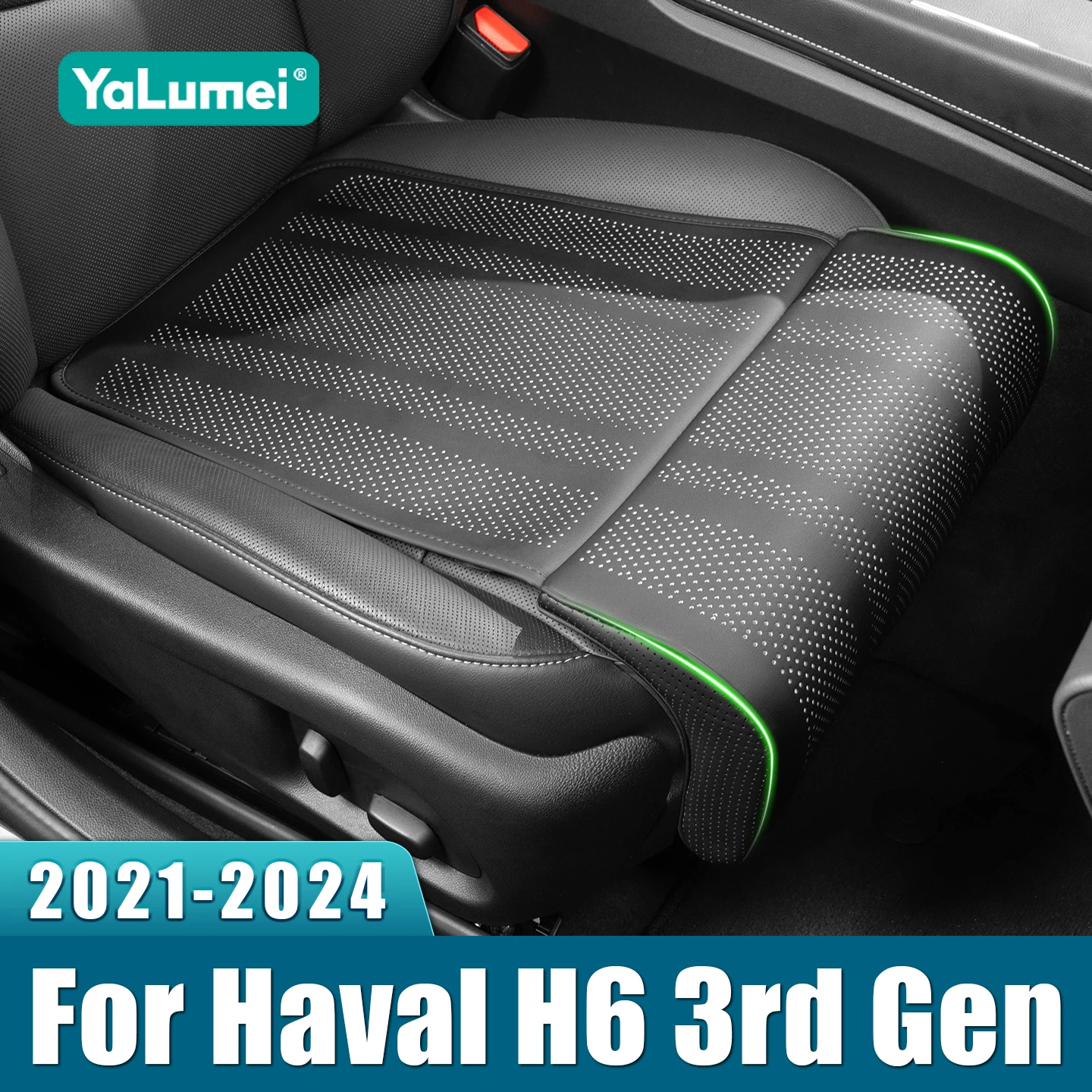 For Haval H6 3rd Gen 2021 2022 2023 2024 GT PHEV DHT Car Seat Leg Support Extension Mat Cushion Pad Leg Rest Breathable Cover