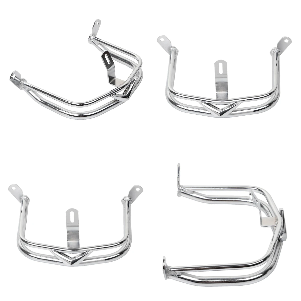 Chrome For Harley 2009-2023 Road Glide FLTR FLTRU FLTRX FLTRXS Motorcycle Rear Fender Rail Trim