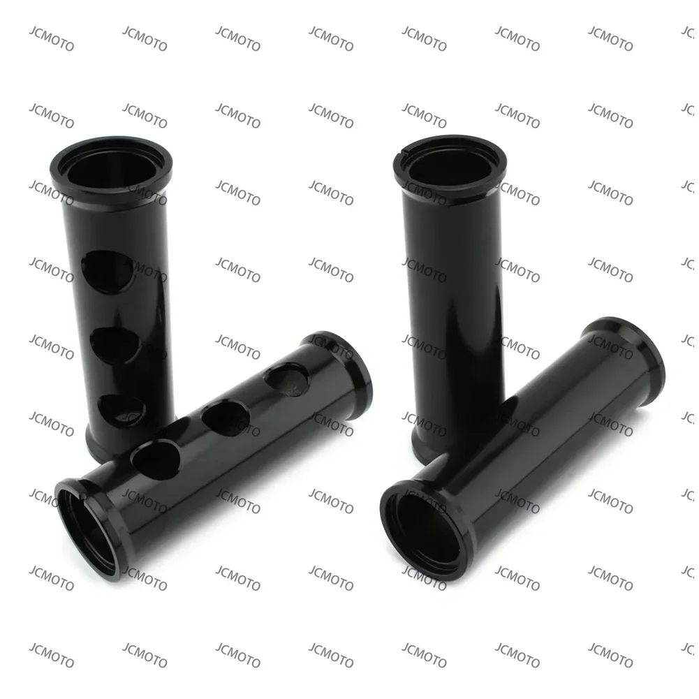 

2 Pcs Black For Harley Davidson XL883 1200 Sportster 2000-2021 2022 Motorbike Front Fork Cover Guard Aluminum