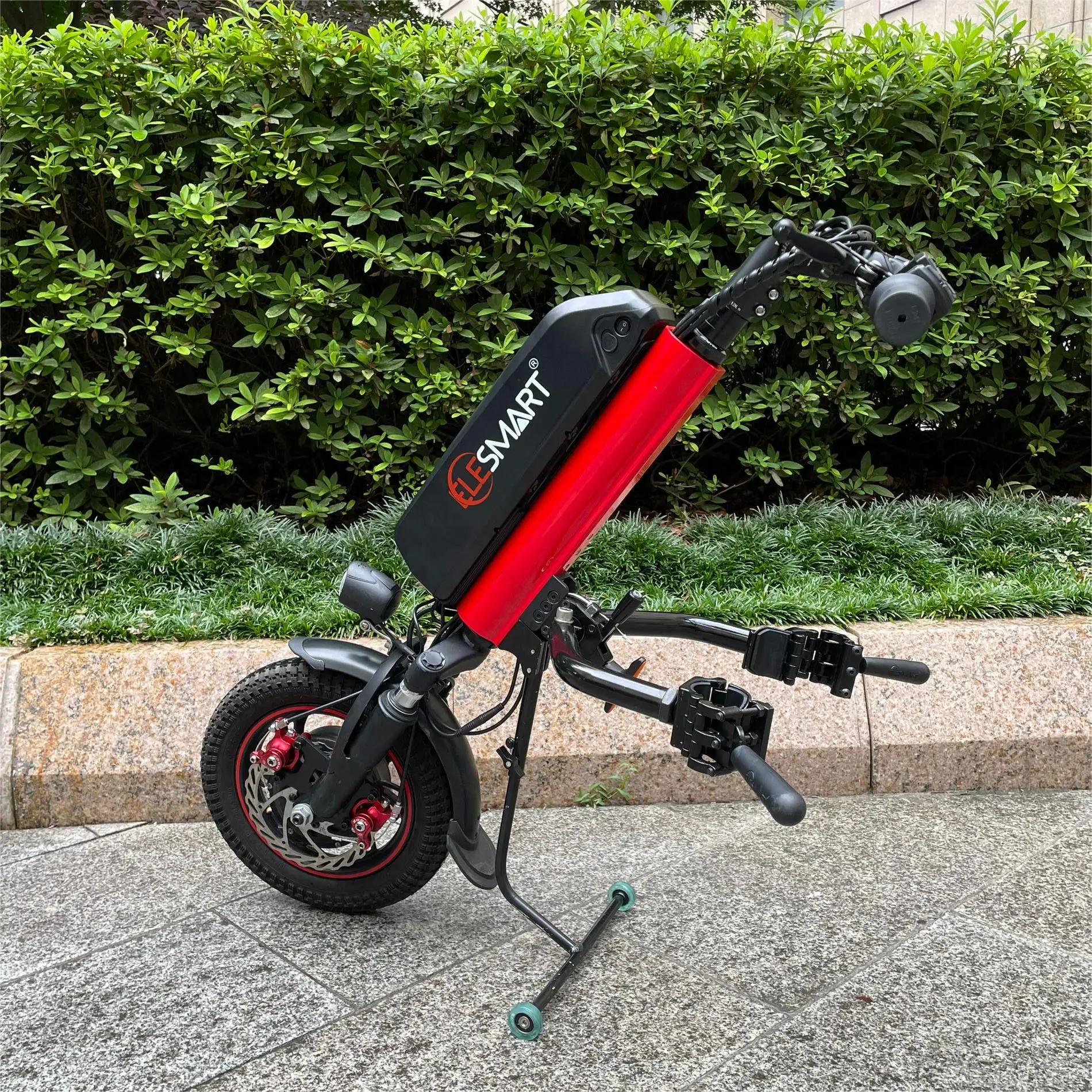 One-button Forward and Backward  A5 36v 500w 12 Inch Electric Wheelchair Handcycle for Elderly