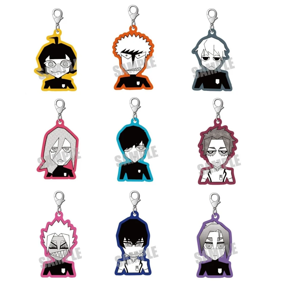 6cm Hot Anime BLUE LOCK Acrylic Keychain Bachira Meguru Chigiri Hyōma Model Figure Cosplay Birthday Fans Christmas Gift