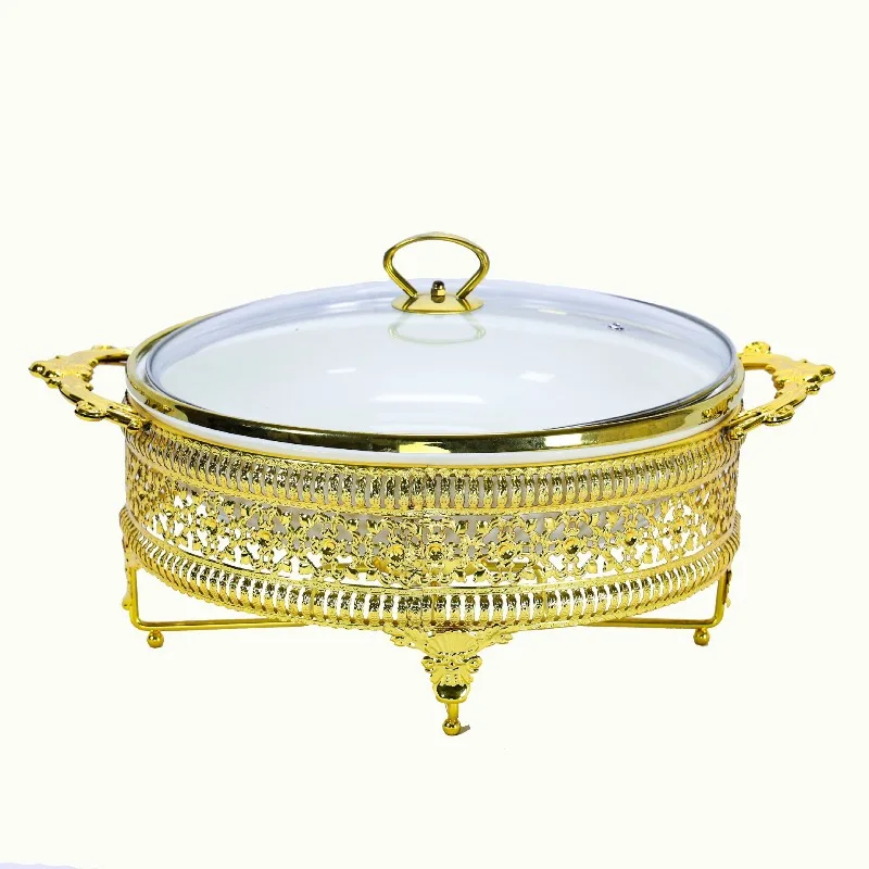 

Light luxury Phnom Penh creative fire boiler luxury high-end ornament lace 13 inches