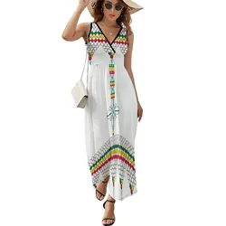 Green, Yellow and Red. Chelie and zagol. Sleeveless Dress women clothes dresses for women 2023 dress korean style