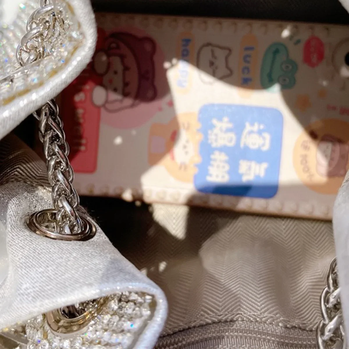 Bolso de mano plateado de diseñador de lujo para mujer, bolso para banquete con diamantes de imitación brillantes, billetera con borlas, cadena de alta calidad para fiesta