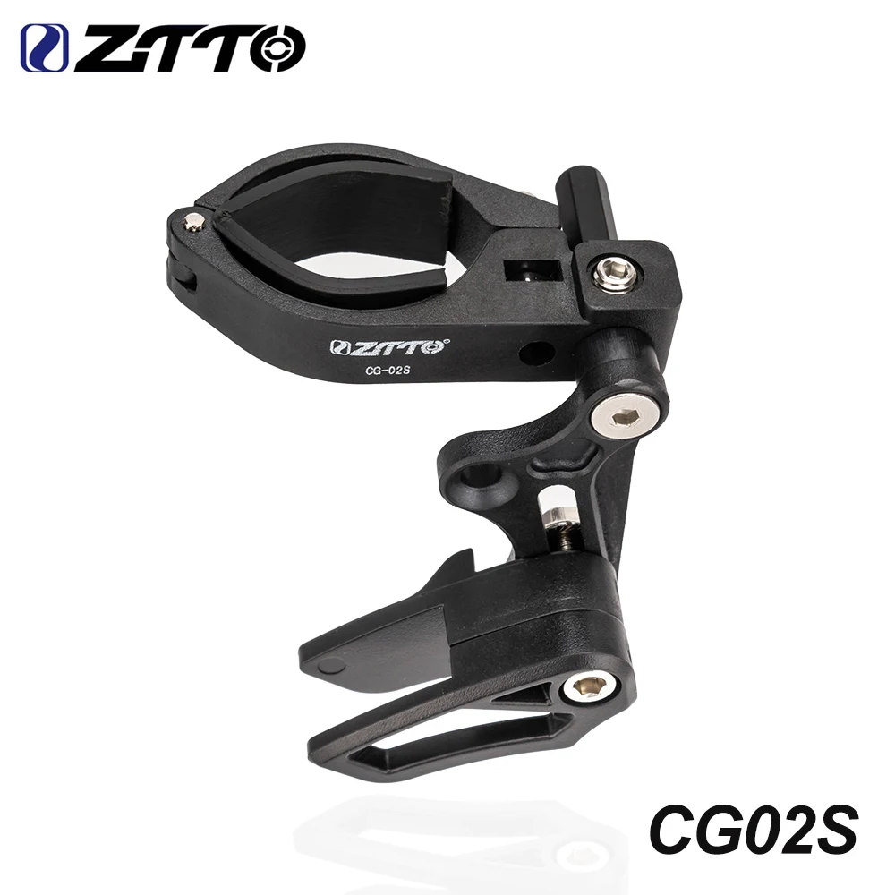 ZTTO MTB Bicycle Chain Guide Frame Protector 1X System Single Speed Chain Guide Chain Stabilizer Gear Guider 31.8mm 34.9mm Clamp