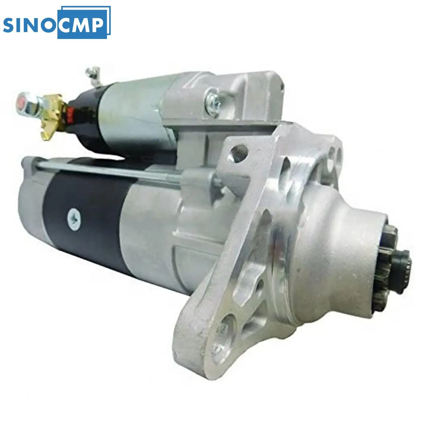 6HK1 M008T60972 898060-8540 8980608540 SINOCMP 1PCS Starter Motor For Hitachi Excavator ZAX370 Isuzu