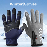 Winter Gloves Waterproof Thermal Touch Screen Thermal Windproof Warm Gloves Cycling Outdoor Full Finger Sports Hiking Ski Gloves