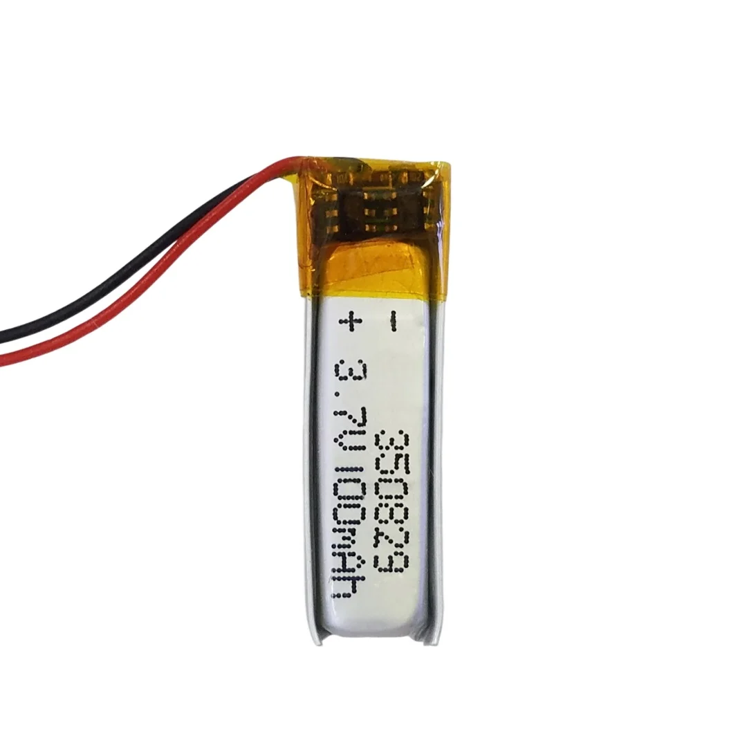 3.7V 100mAh 350829 Li-Polymer Battery Compatible 400830 For Xiaomi Bluetooth Earbuds Youth Sport Version
