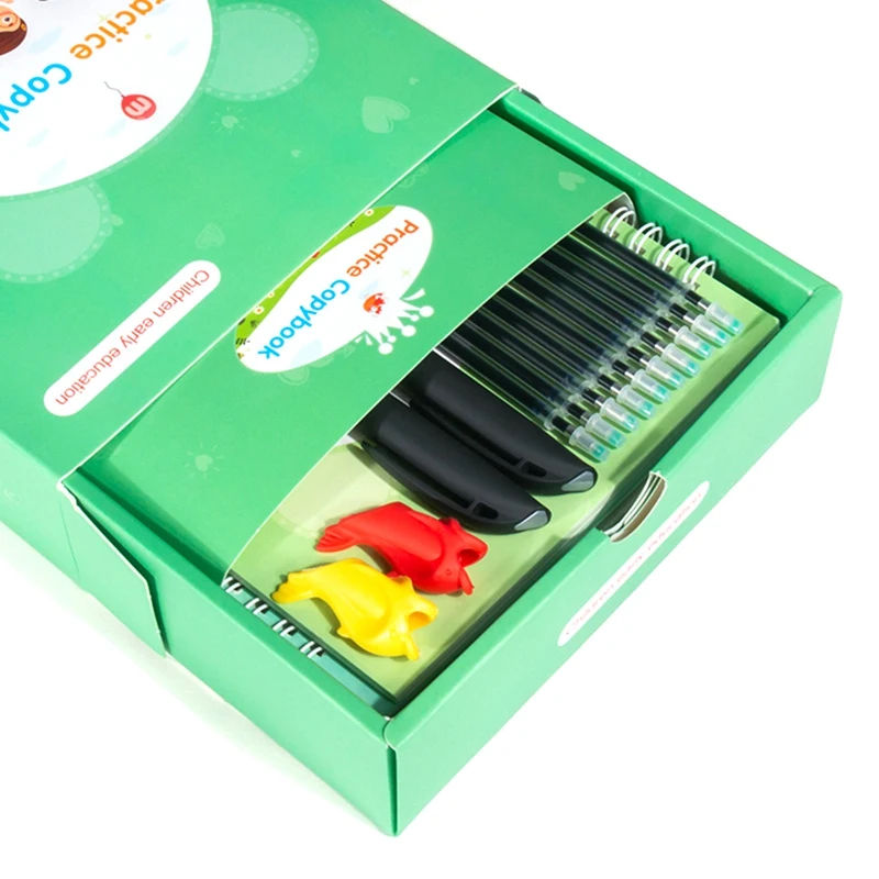 كتاب تمارين كتابة Groove ، دفتر نصوص لتحسين مهارات الكتابة اليدوية للأطفال ، ممارسة الحبر ، عمر 3-8 سنوات