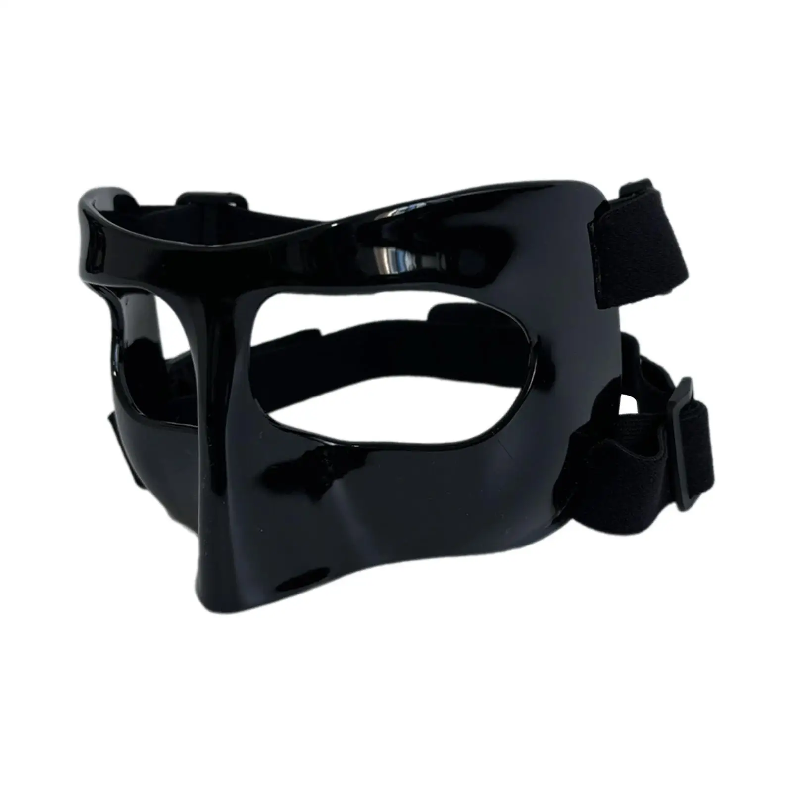 قناع كرة السلة، واقي أنف كرة السلة قابل للتعديل لحماية الوجه من أجل الأنف المكسور لكرة القدم والتمارين الرياضية