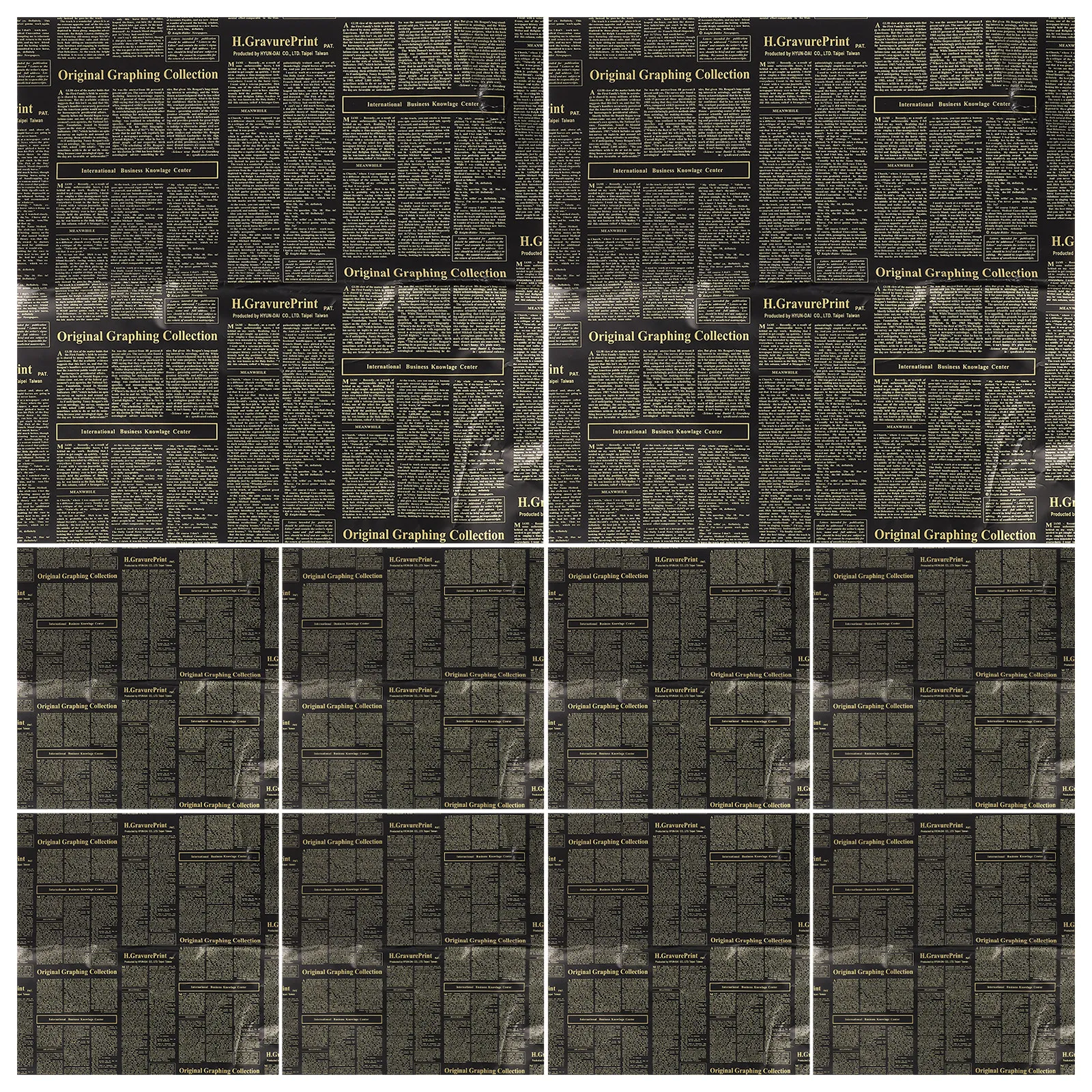 

20 листов ретро-бумаги для упаковки цветов с цветочным принтом, имитирующей винтажную газету, плотная, легко складывается, дышащая, легкая, для букетов