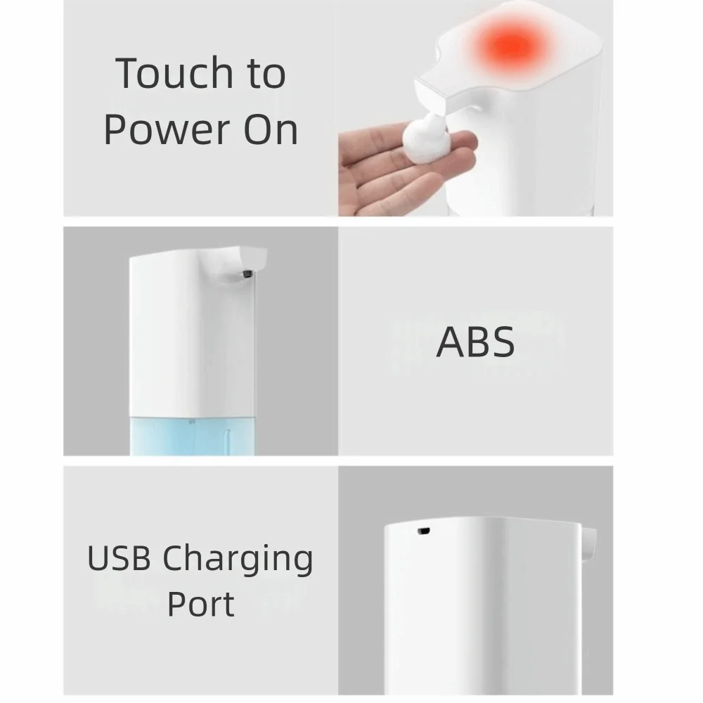 

Touchless Operation Sensor Soap Dispenser Smart Sensor Automatic Hand Sanitizer Dispenser Silent Operation Soap Dispenser Home