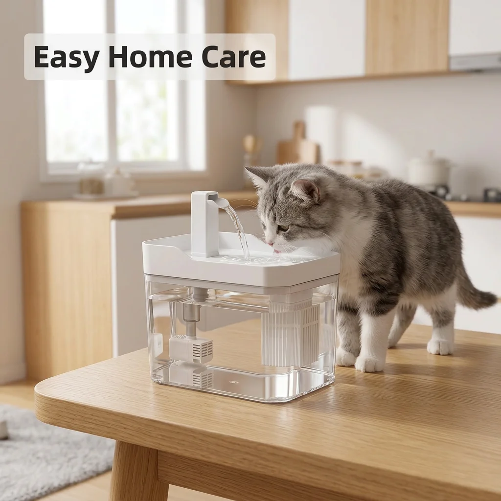 Cat Water Fountain Filter - USB Kattenwaterfontein met meerdere filters, automatische