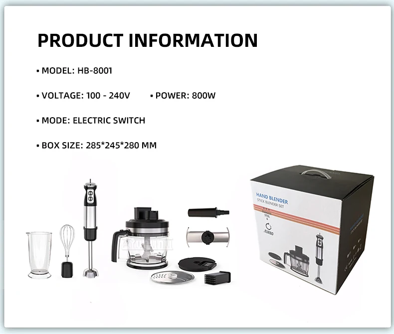 多機能調理機家庭用小型電気ミートグラインダーハンドヘルドブレンダー