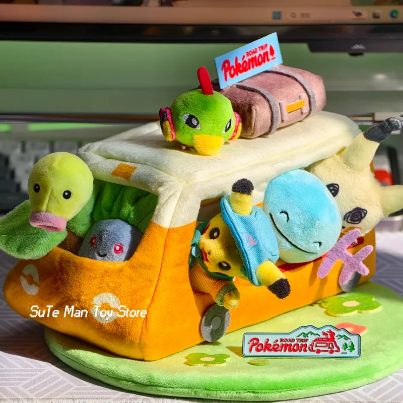 Genuine PokéMon Road Trip Series Second Wave Scene Plush Set