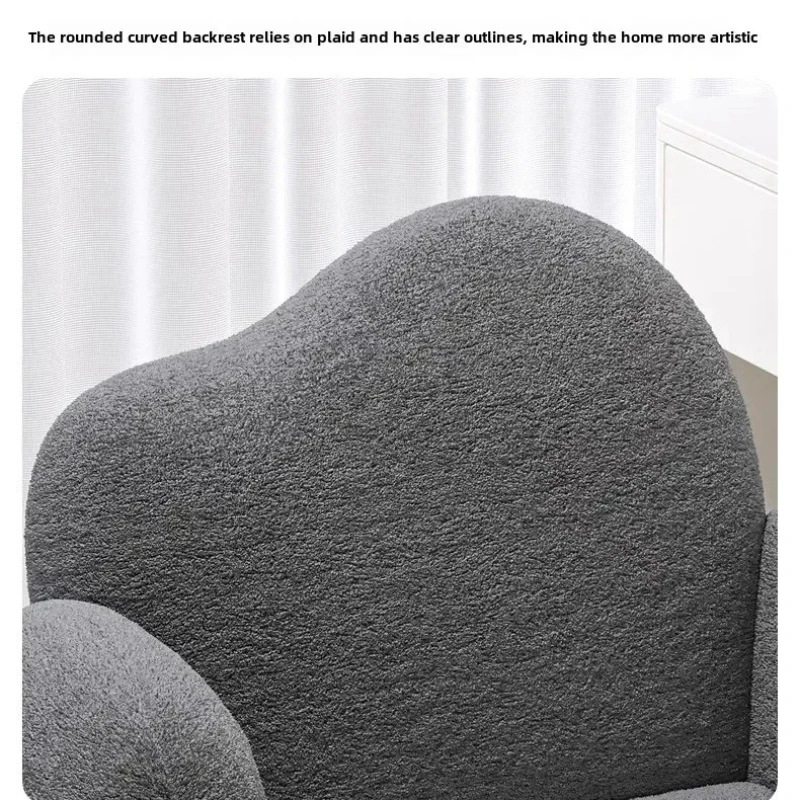 Makeup Stool Cream Wind Makeup Chair Girls Bedroom Light Luxury Simple Manicure Chair Dresser Stool