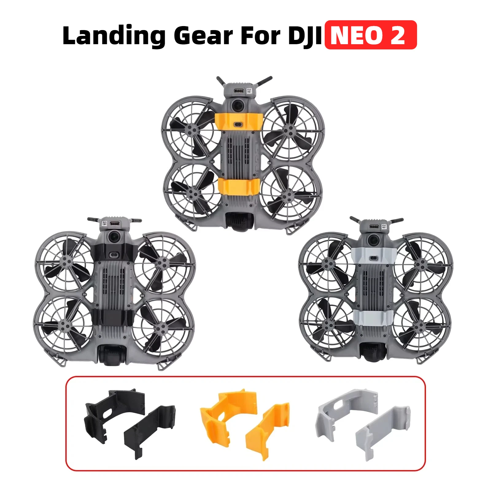 

For DJI NEO 2 Landing Gear Height Increase Bracket Drone Protection Accessory