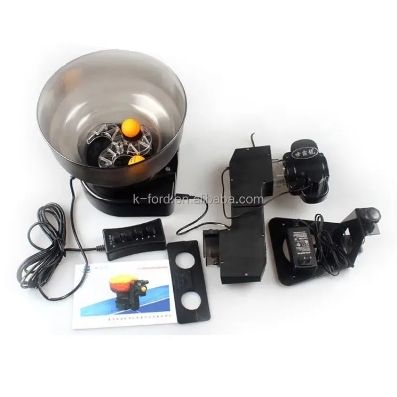 حار بيع التلقائي تنس طاولة تخدم آلة إطلاق عشوائي بينغ بونغ الكرة المدرب الكهربائية التحكم عن بعد بينغبونغ روبوت