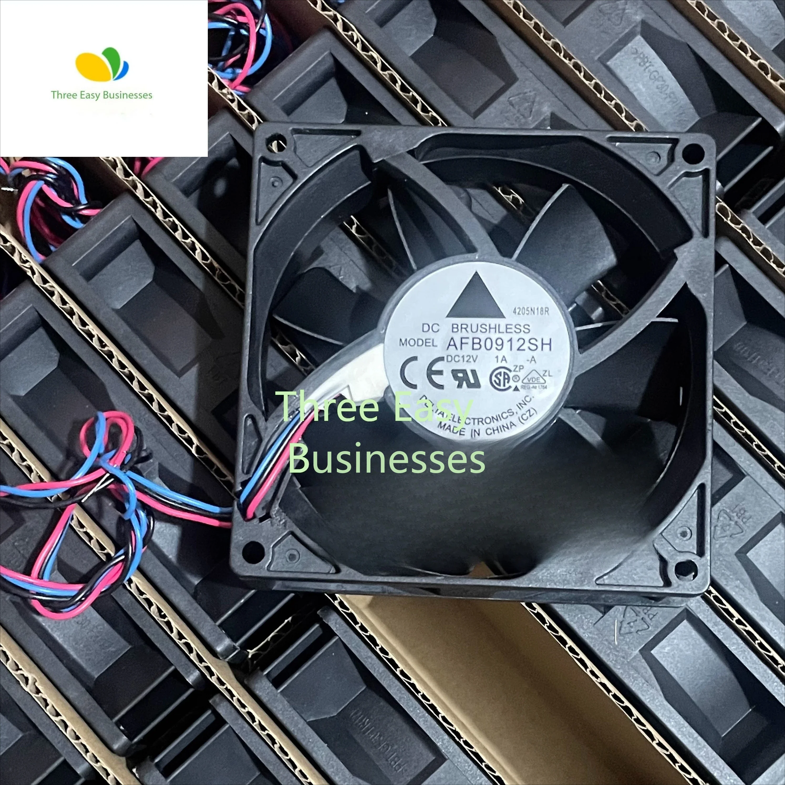 

Original AFB0912SH 9225 12V 1A Three wire Waterproof Ball Cooling Fan