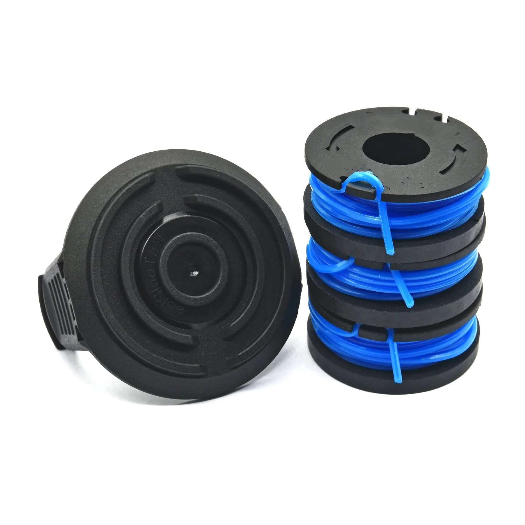 3PCS Spool and 1 Cover Set Compatible with For freight 20115E B 19115C B 20V Electric Trimmer Without Modification