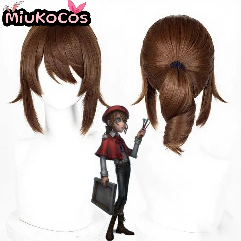 

В НАЛИЧИИ Эдгар Вальден Художник Косплей Парик MiukoCosplay Game Identity V Косплей
