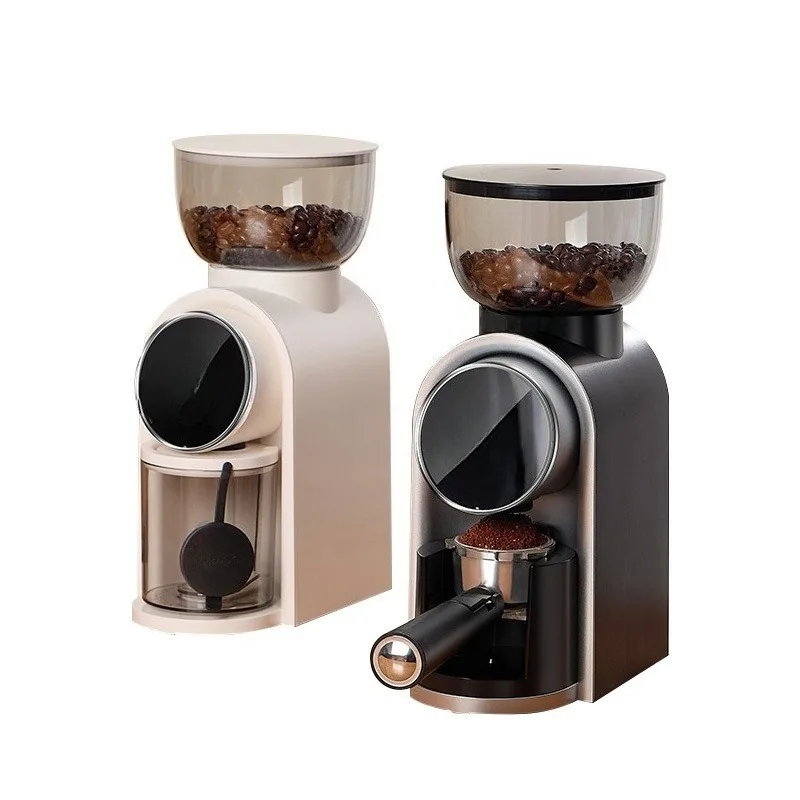 Smart Screen Display Electric Bean Grinder Coffee Grinder Adjustable Coffee Grinder Household