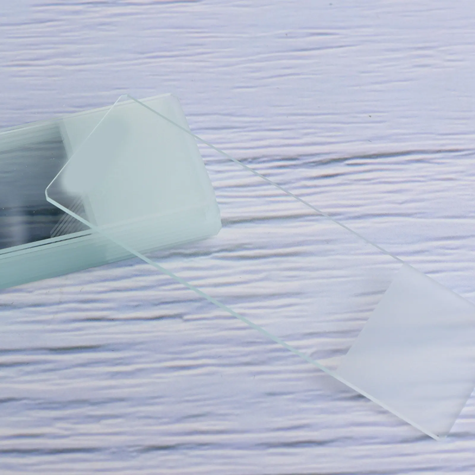 High Quality Blank Microscope Slides Made of Optical Grade Glass for Forensic Veterinary Metallurgy Chemistry