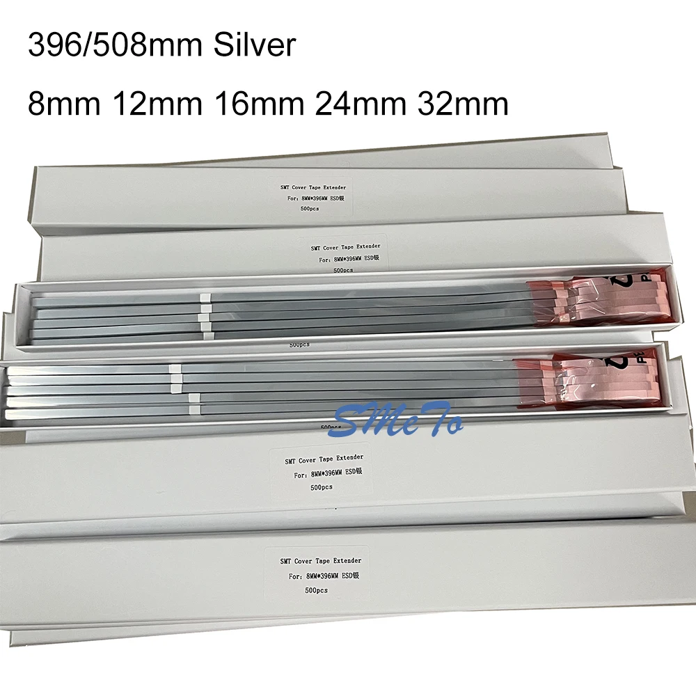 High Viscosity ESD SMT Cover Tape Extender For Patch Machine Sliver SMT Splice Tape 8mm/12mm/16mm/24mm/32mm SMT Splicing Tape