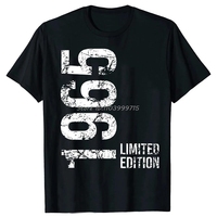 Awesome Vintage 1965 T-shirt Graphic Cotton Tshirt Fashion Men Tees Birthday Gifts Summer Style 59th 59 Years Retro T Shirt